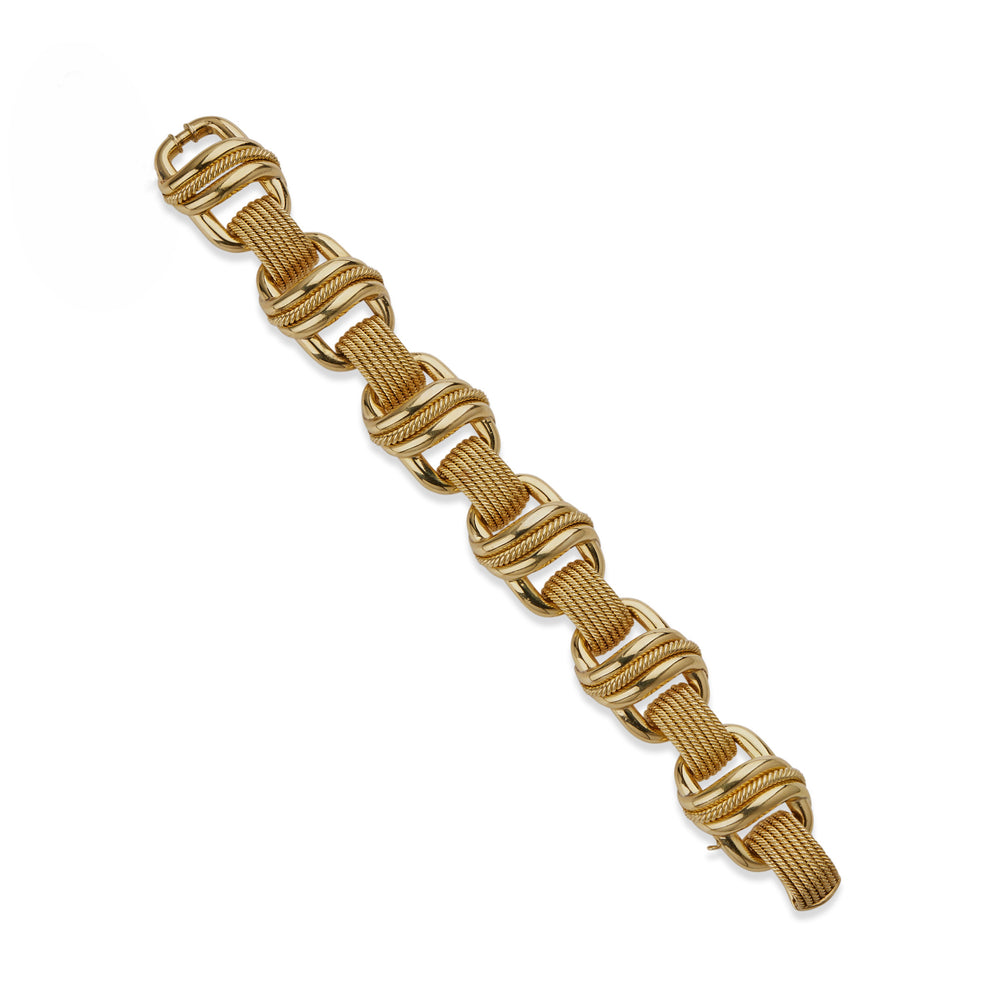 
                      
                        Macklowe Gallery Tiffany & Co. 1960s 18K Gold Bracelet
                      
                    