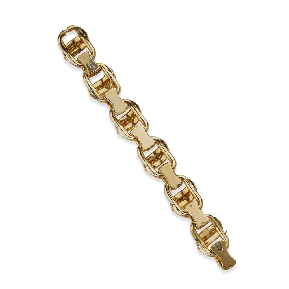 
                      
                        Macklowe Gallery Tiffany & Co. 1960s 18K Gold Bracelet
                      
                    