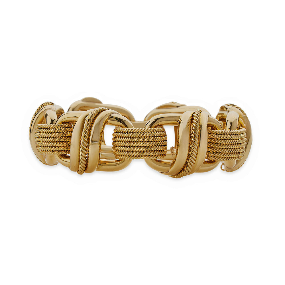
                      
                        Macklowe Gallery Tiffany & Co. 1960s 18K Gold Bracelet
                      
                    