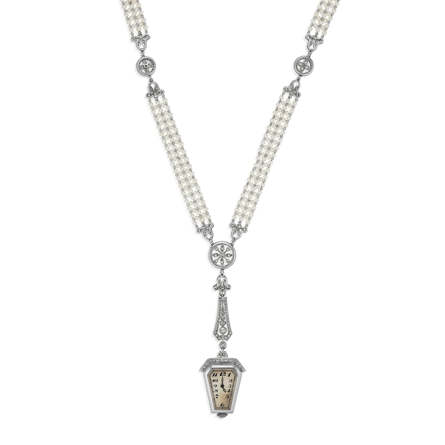 Macklowe Gallery Late Edwardian Pendant Watch Sautoir