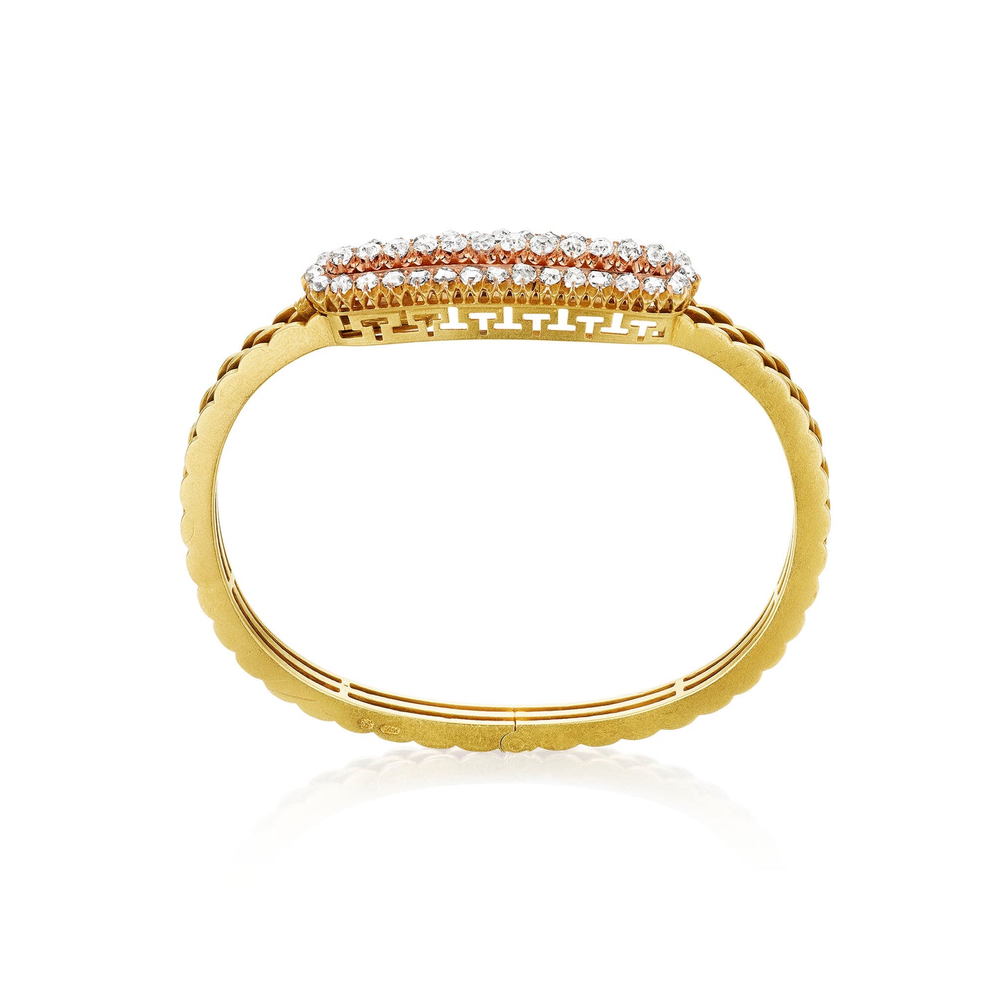 Macklowe Gallery Russian Antique Diamond Bracelet