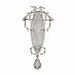 Macklowe Gallery René Lalique Diamond and Carved Crystal Brooch