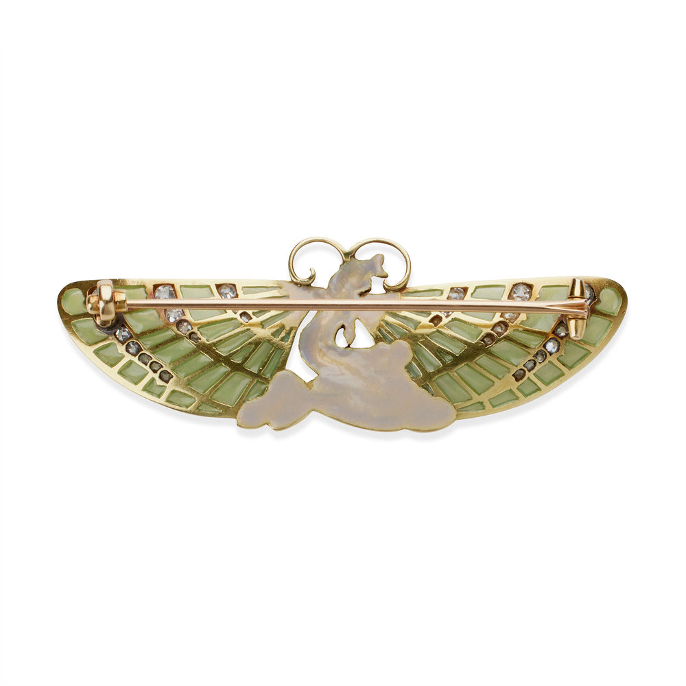 
                      
                        Macklowe Gallery René Lalique "Femme Papillon" Brooch
                      
                    