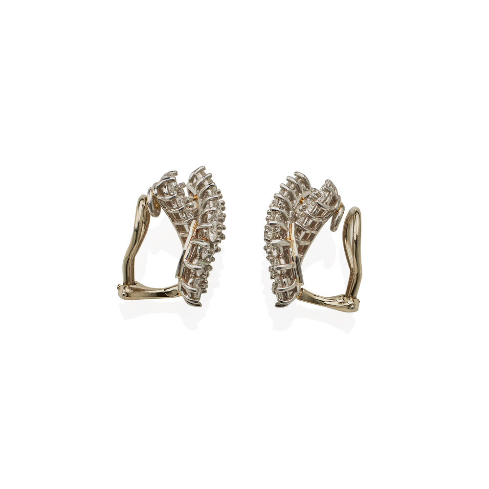 
                      
                        Macklowe Gallery Tiffany & Co. "Diamonds of Tiffany" Platinum and Diamond "Loop" Earrings
                      
                    