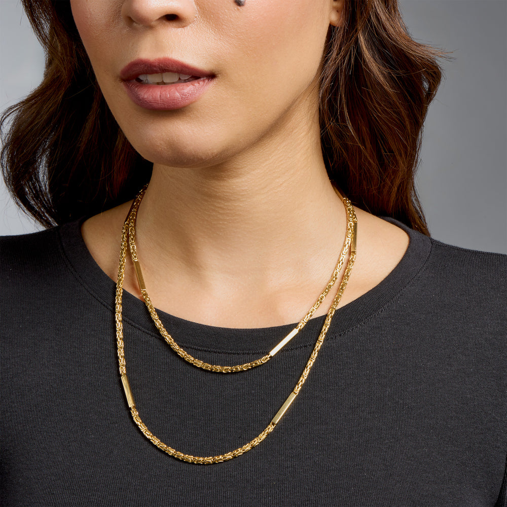 
                      
                        Macklowe Gallery Chaumet Paris 18K Gold Long Chain Necklace
                      
                    