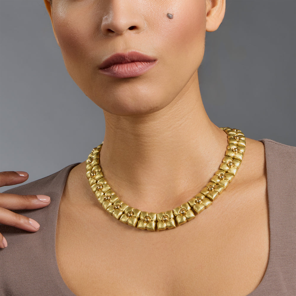 
                      
                        Macklowe Gallery Paloma Picasso for Tiffany & Co. 18K Gold Necklace
                      
                    