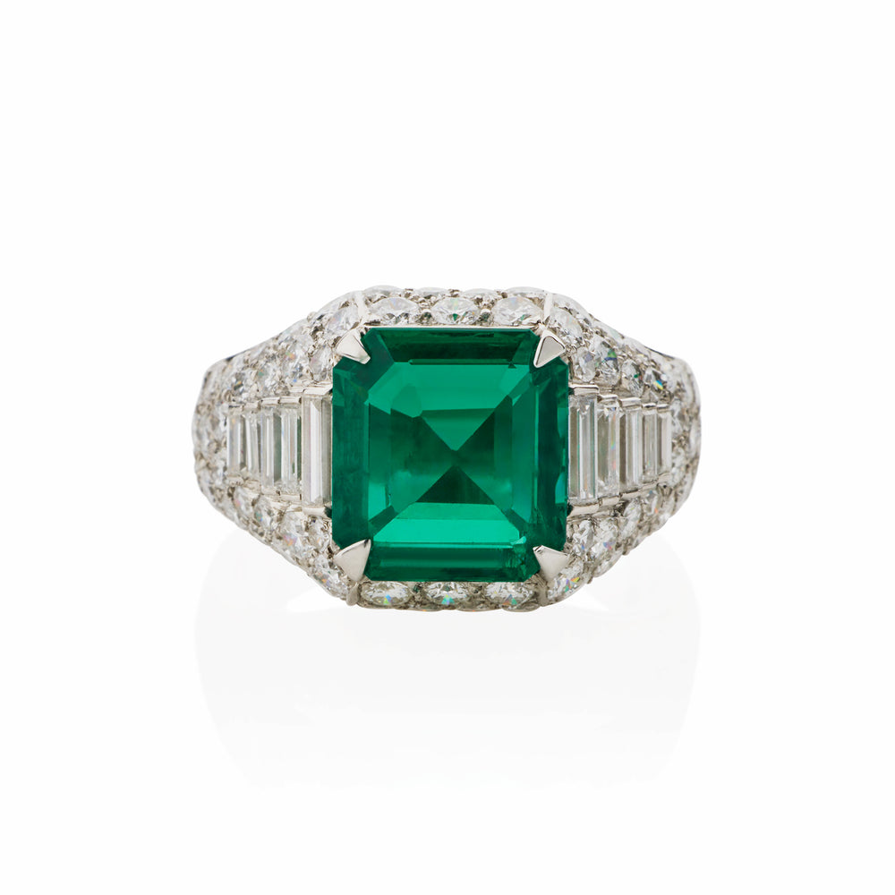 Macklowe Gallery Bulgari Emerald and Diamond 