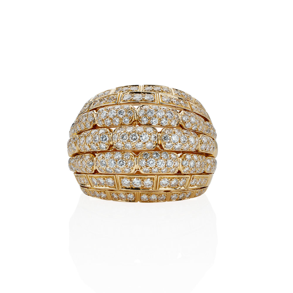 Macklowe Gallery Cartier Paris 18K Gold and Diamond 