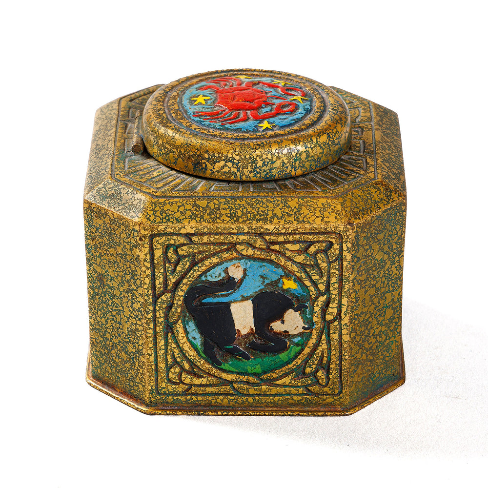 
                      
                        Macklowe Gallery Tiffany Studios New York "Zodiac" Inkwell
                      
                    