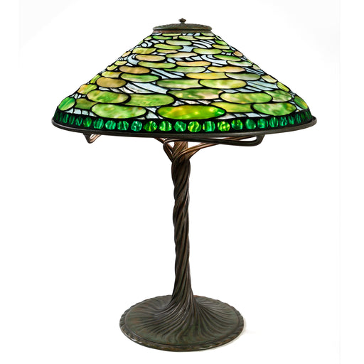 Macklowe Gallery Tiffany Studios New York "Lily Pad" Table Lamp