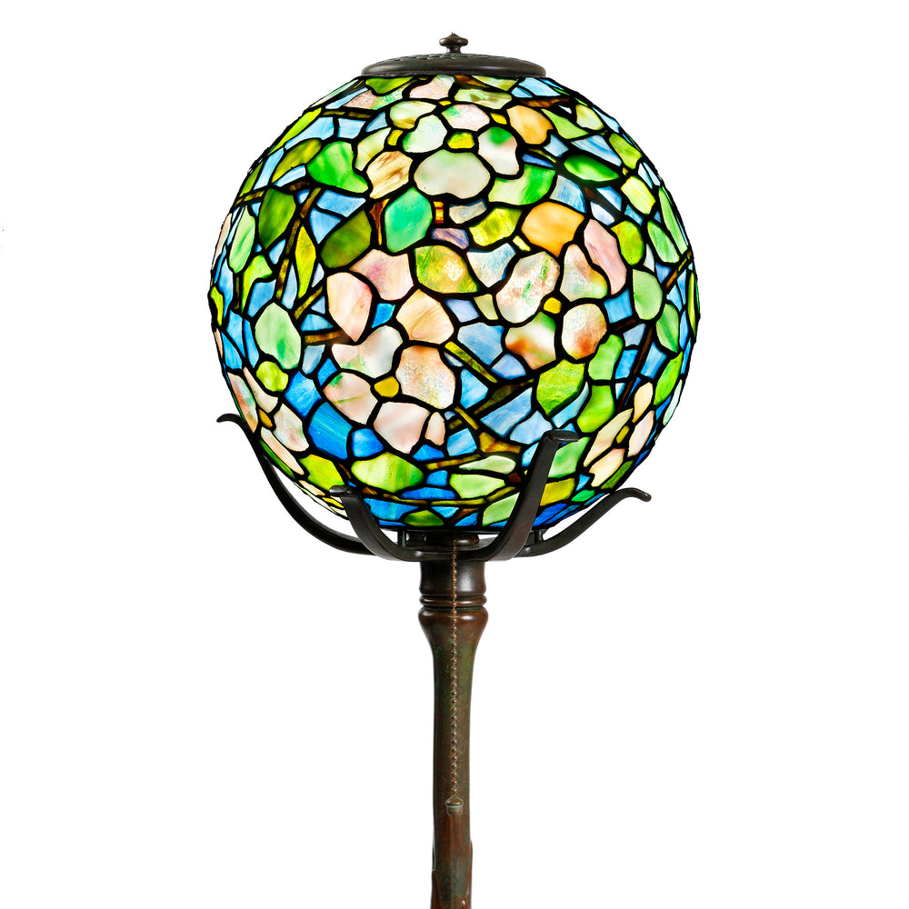 
                      
                        Macklowe Gallery Tiffany Studios New York "Dogwood Ball" Table Lamp
                      
                    