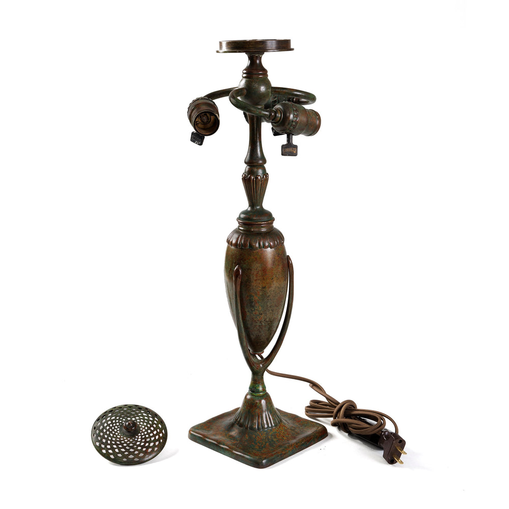 
                      
                        Macklowe Gallery Tiffany Studios New York "Belted Turtleback" Table Lamp
                      
                    