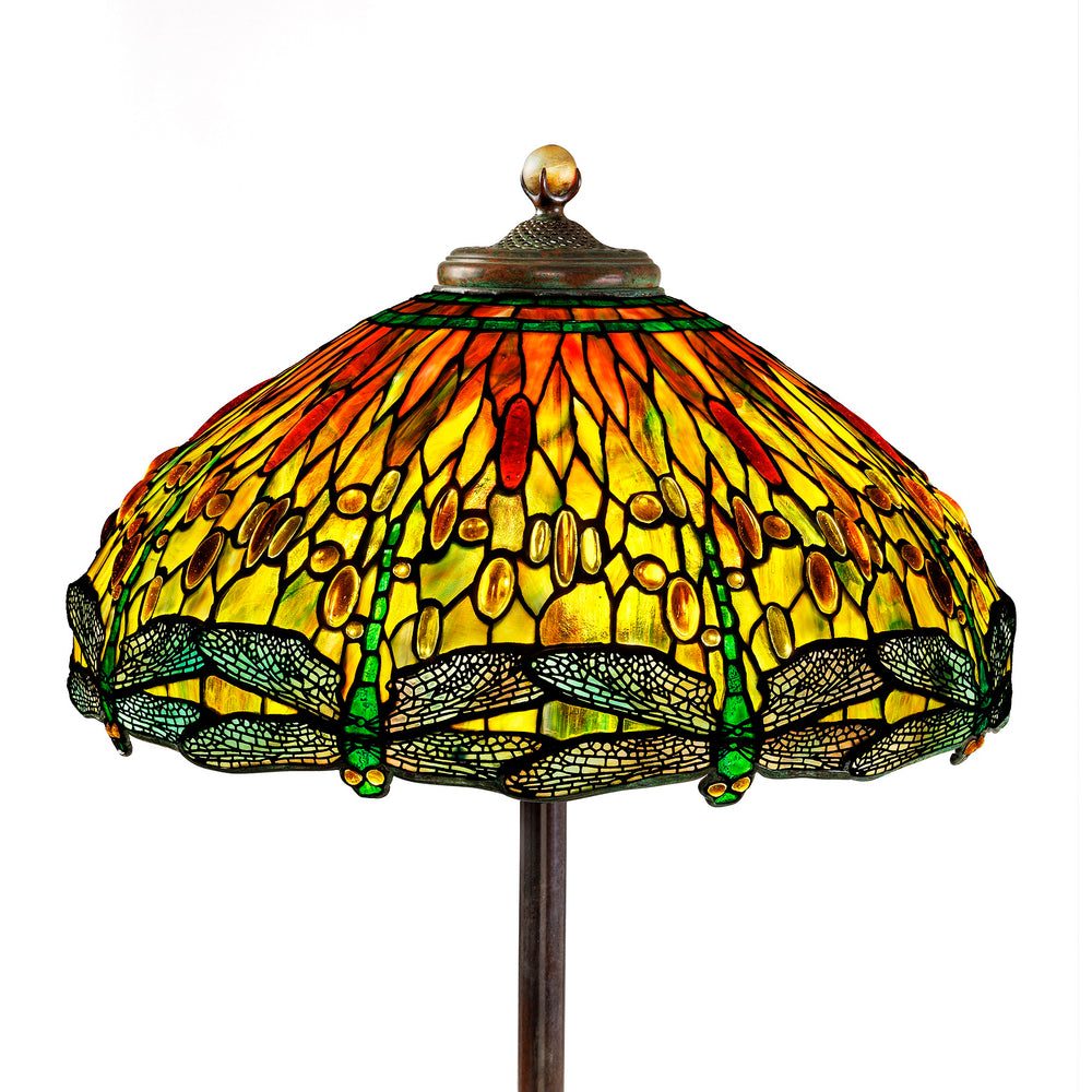 
                      
                        Macklowe Gallery Tiffany Studios New York "Drophead Dragonfly" Floor Lamp
                      
                    