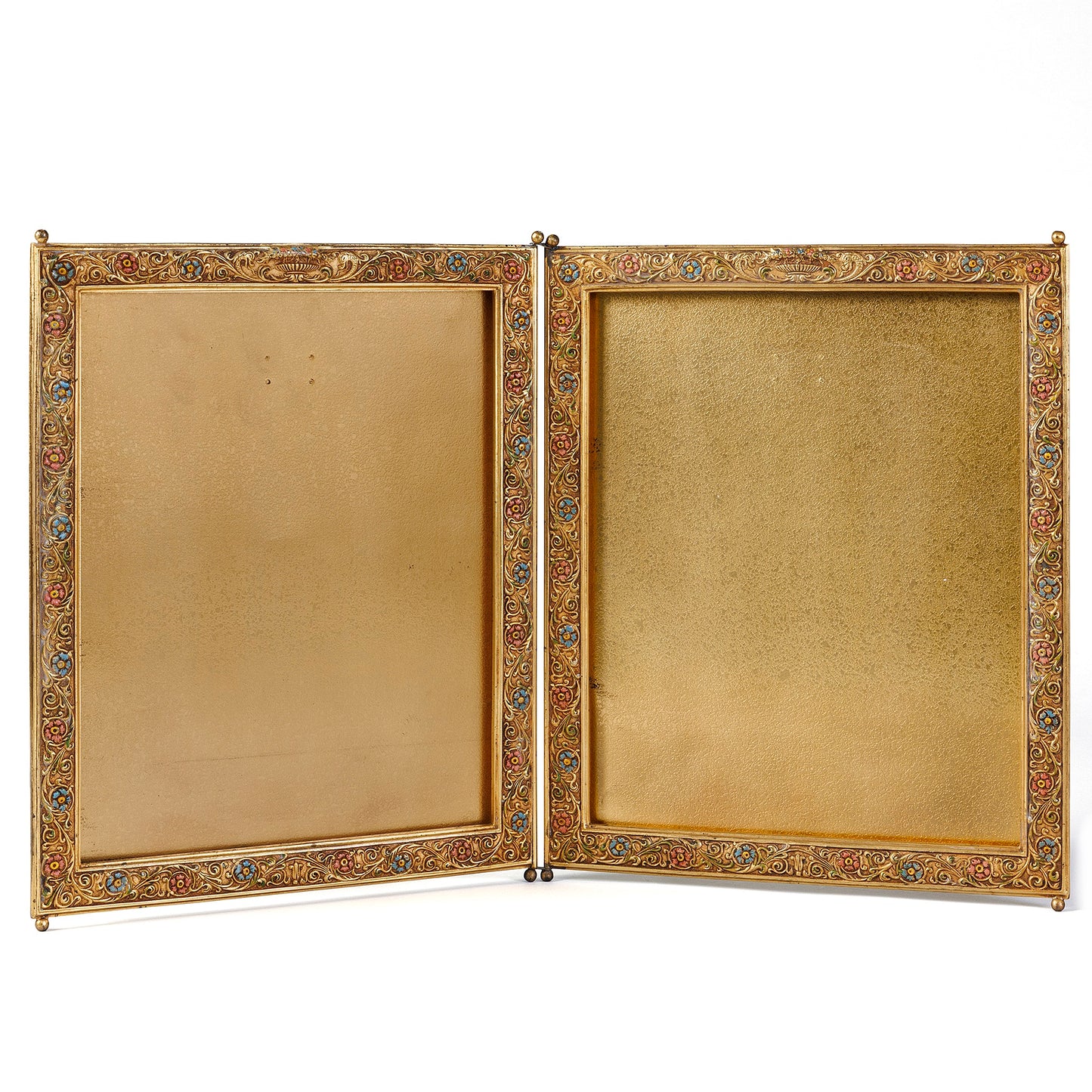 Macklowe Gallery Tiffany Studios New York Double Picture Frame