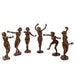 Macklowe Gallery Rupert Carabin Set of Six Castanet Dancers