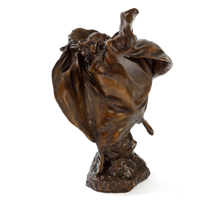 Macklowe Gallery Théodore Rivière "La Danse du lys" Bronze Sculpture