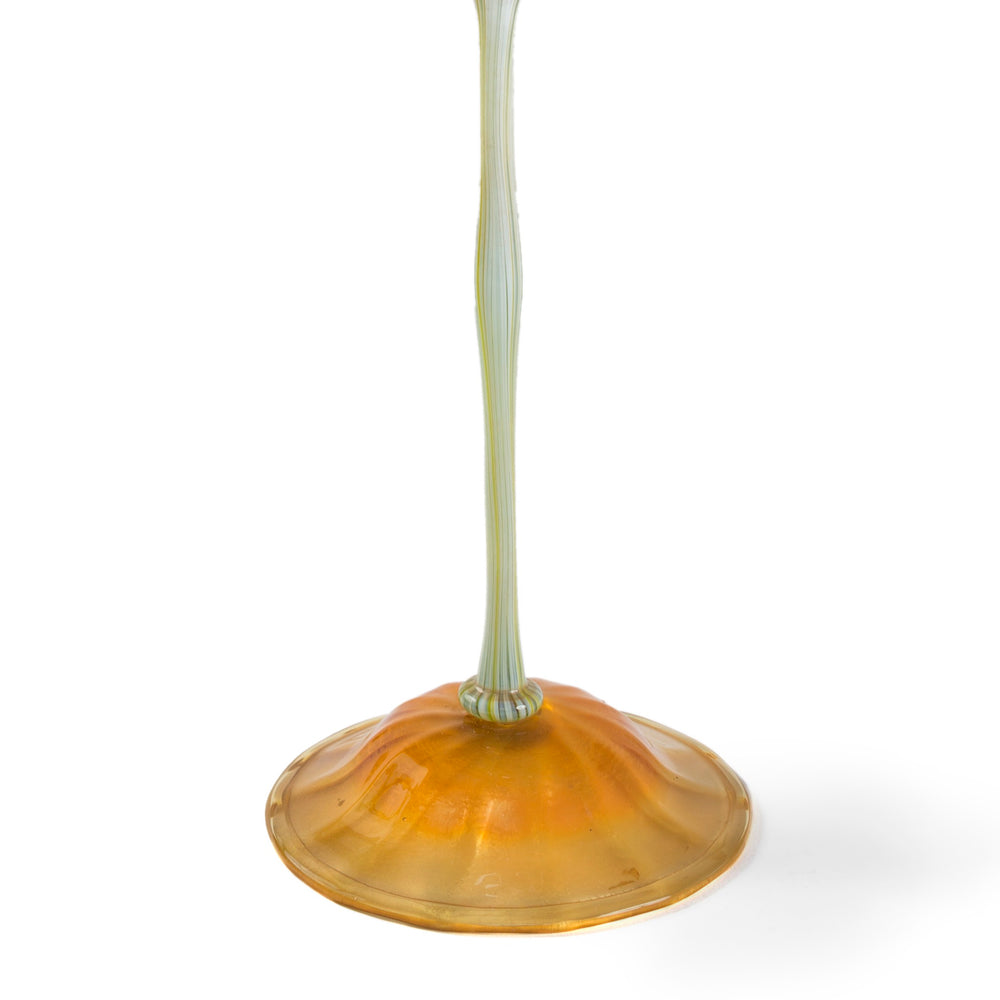 
                      
                        Macklowe Gallery A Favrile flowerform vase by Tiffany Studios New York.
                      
                    
