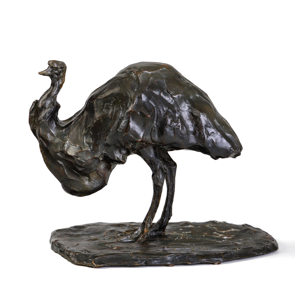 Macklowe Gallery Rembrandt Bugatti "Emu (Émeu)" Bronze Sculpture