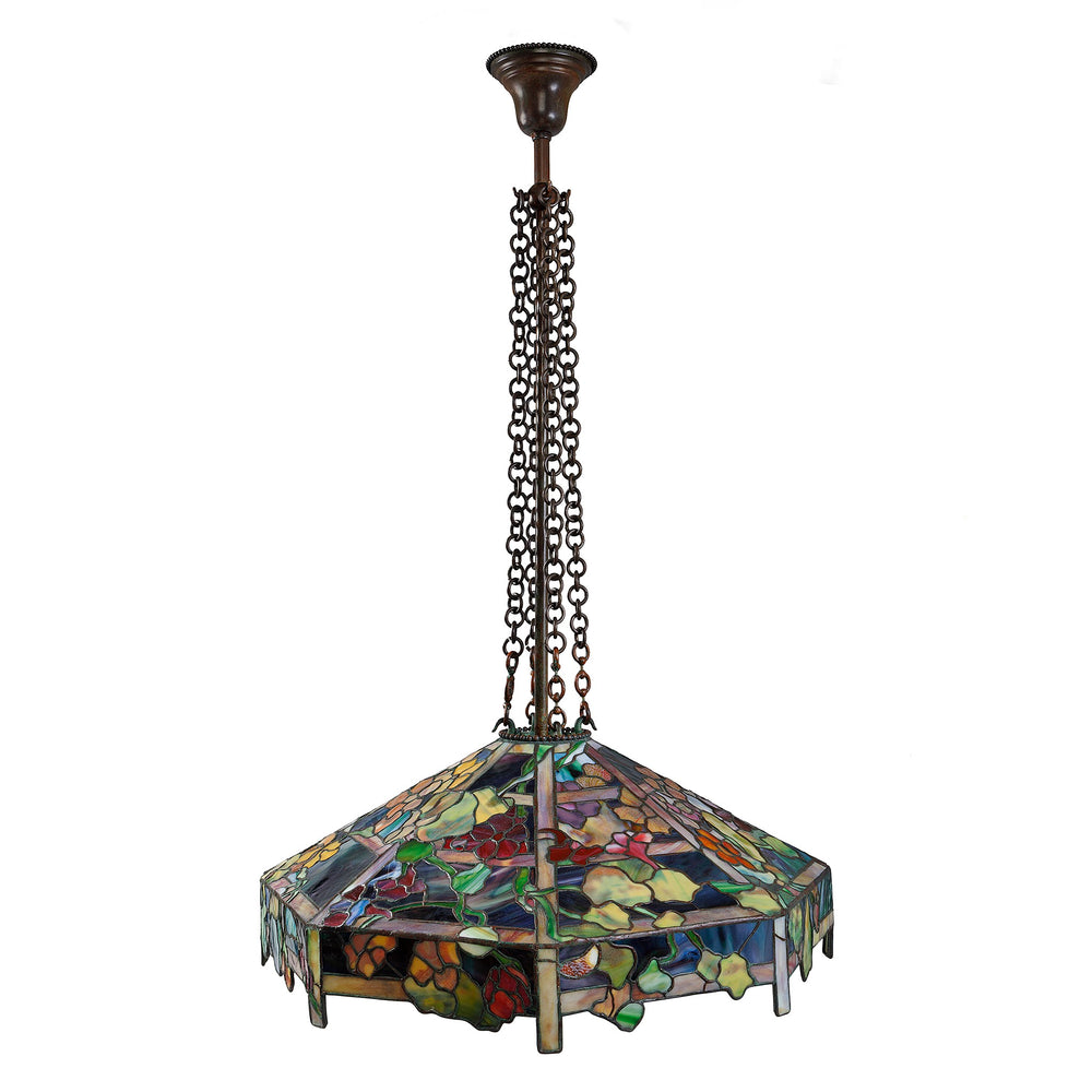 
                      
                        Macklowe Gallery Tiffany Studios New York "Nasturtium" Chandelier
                      
                    