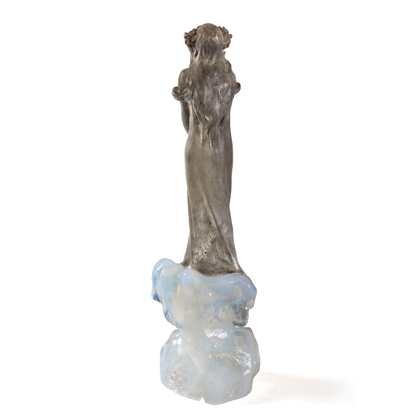 Macklowe Gallery Julien Caussé "La Fee des Glaces" ("Ice Maiden") Sculpture