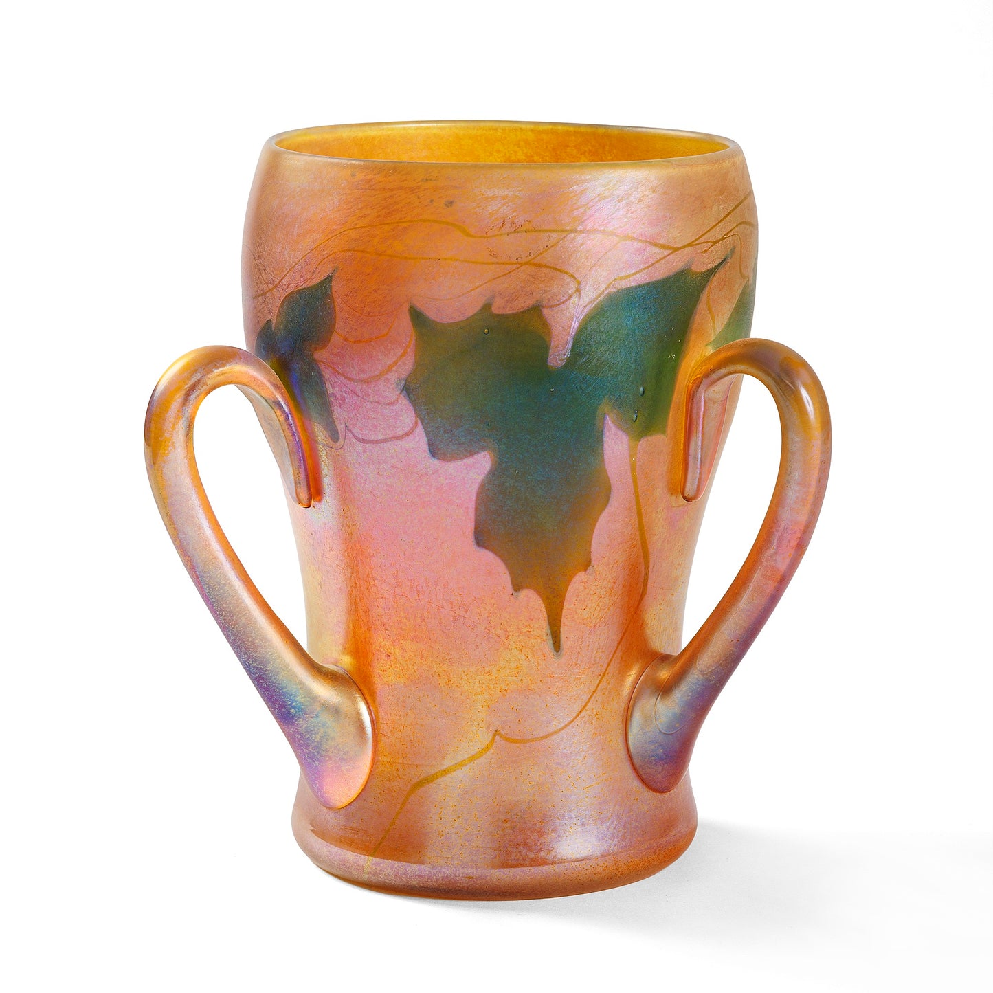 Macklowe Gallery Tiffany Studios New York Favrile Glass Loving Cup