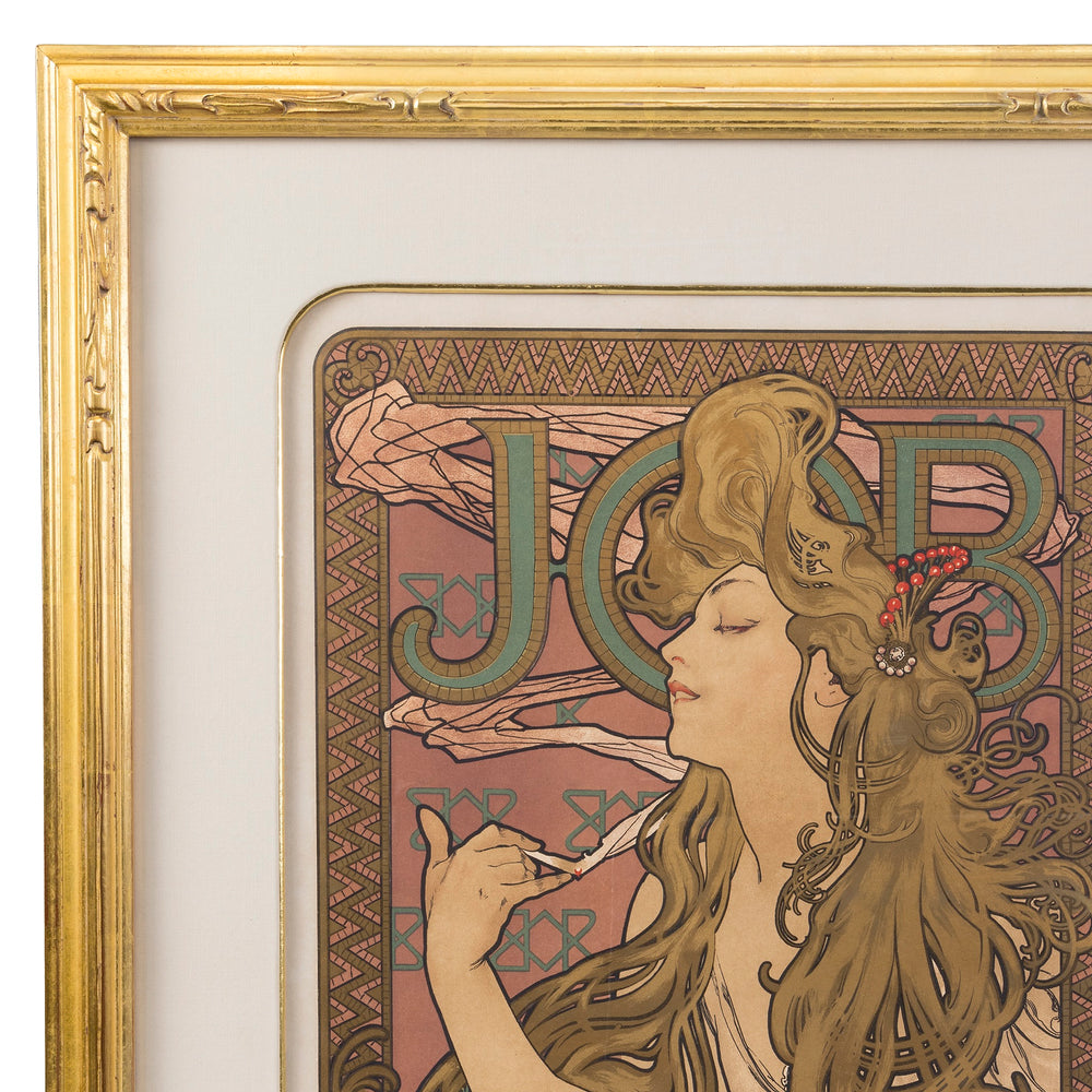 Macklowe Gallery Alphonse Mucha "Job" Lithograph