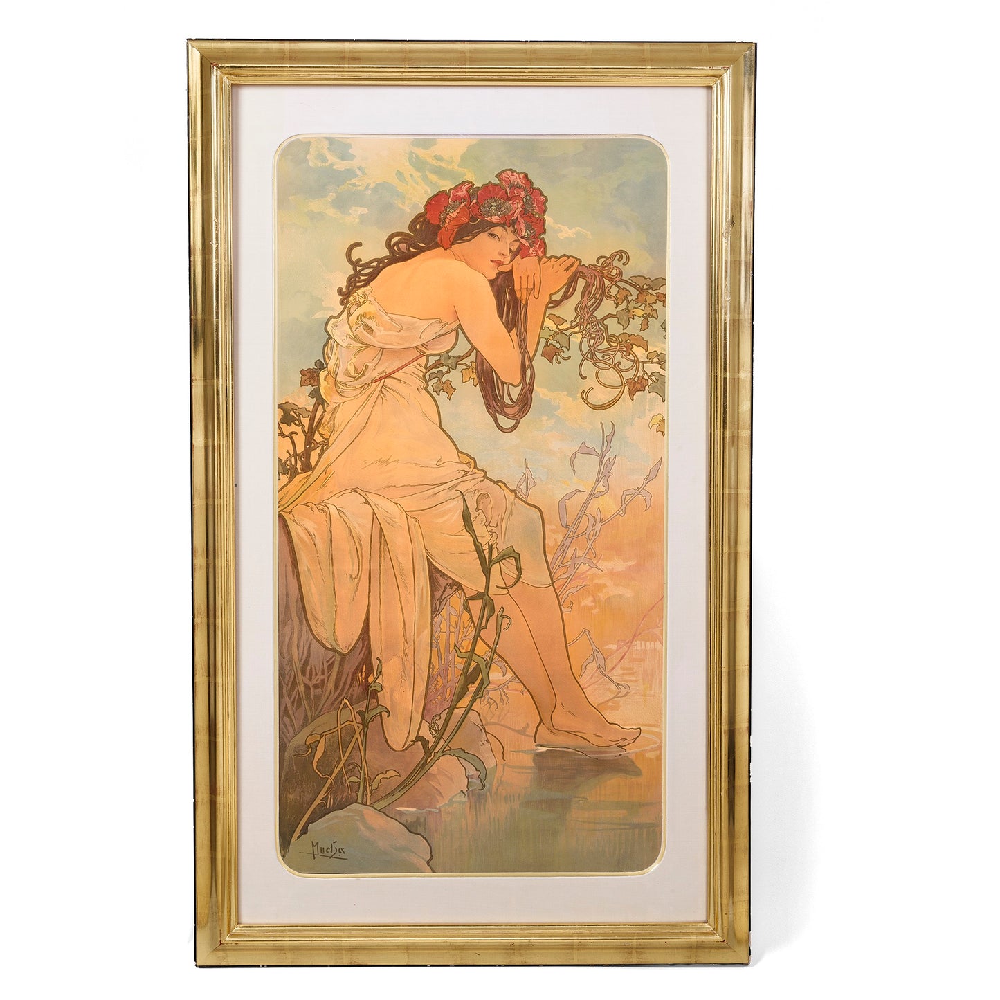 Macklowe Gallery Alphonse Mucha "Les Saisons (The Seasons)" Lithographs