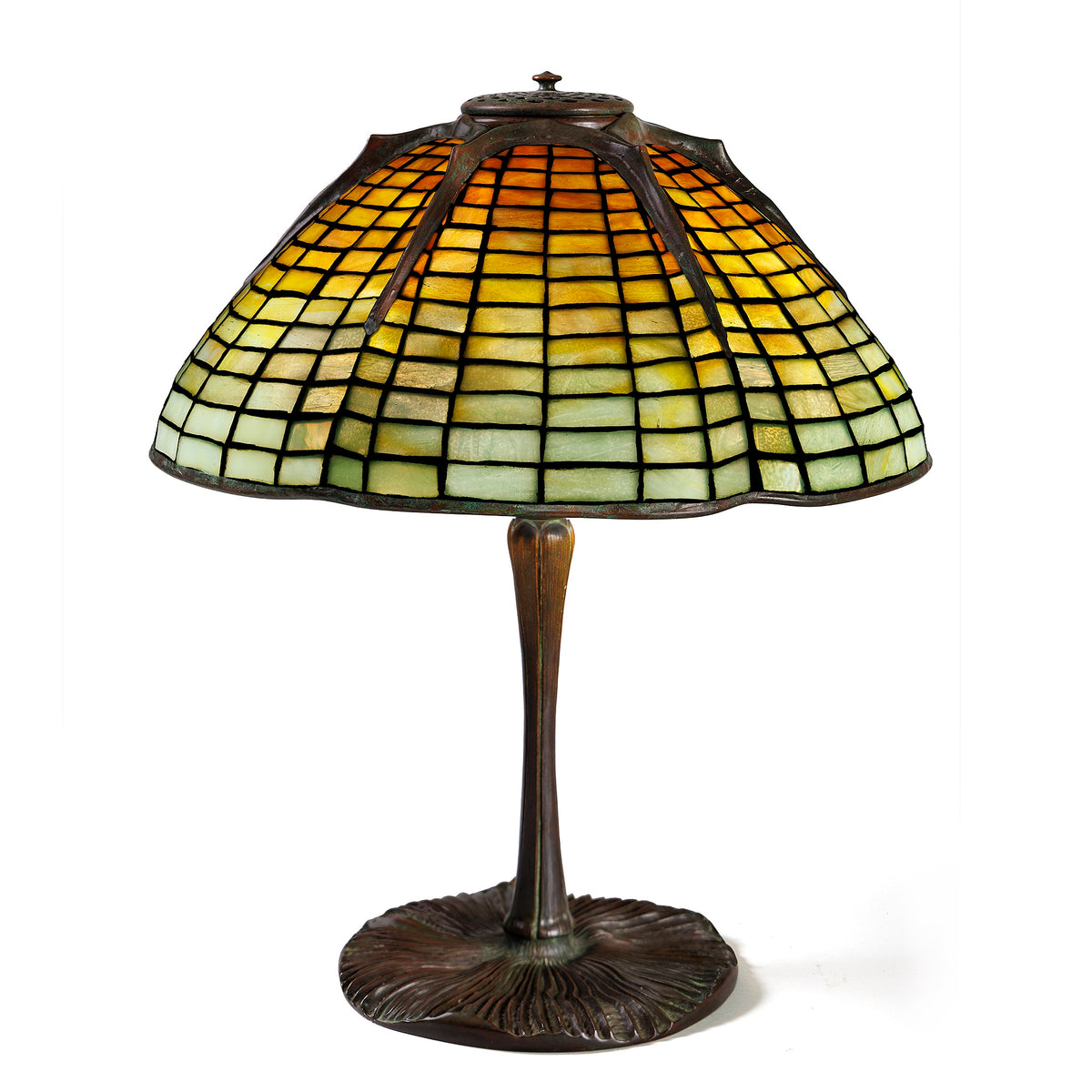 Macklowe Gallery Tiffany Studios New York "Spider" Table Lamp