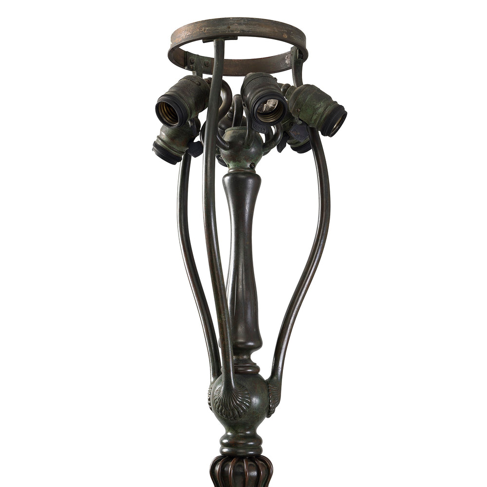 
                      
                        Macklowe Gallery Tiffany Studios New York  "Peony" Border Floor Lamp
                      
                    