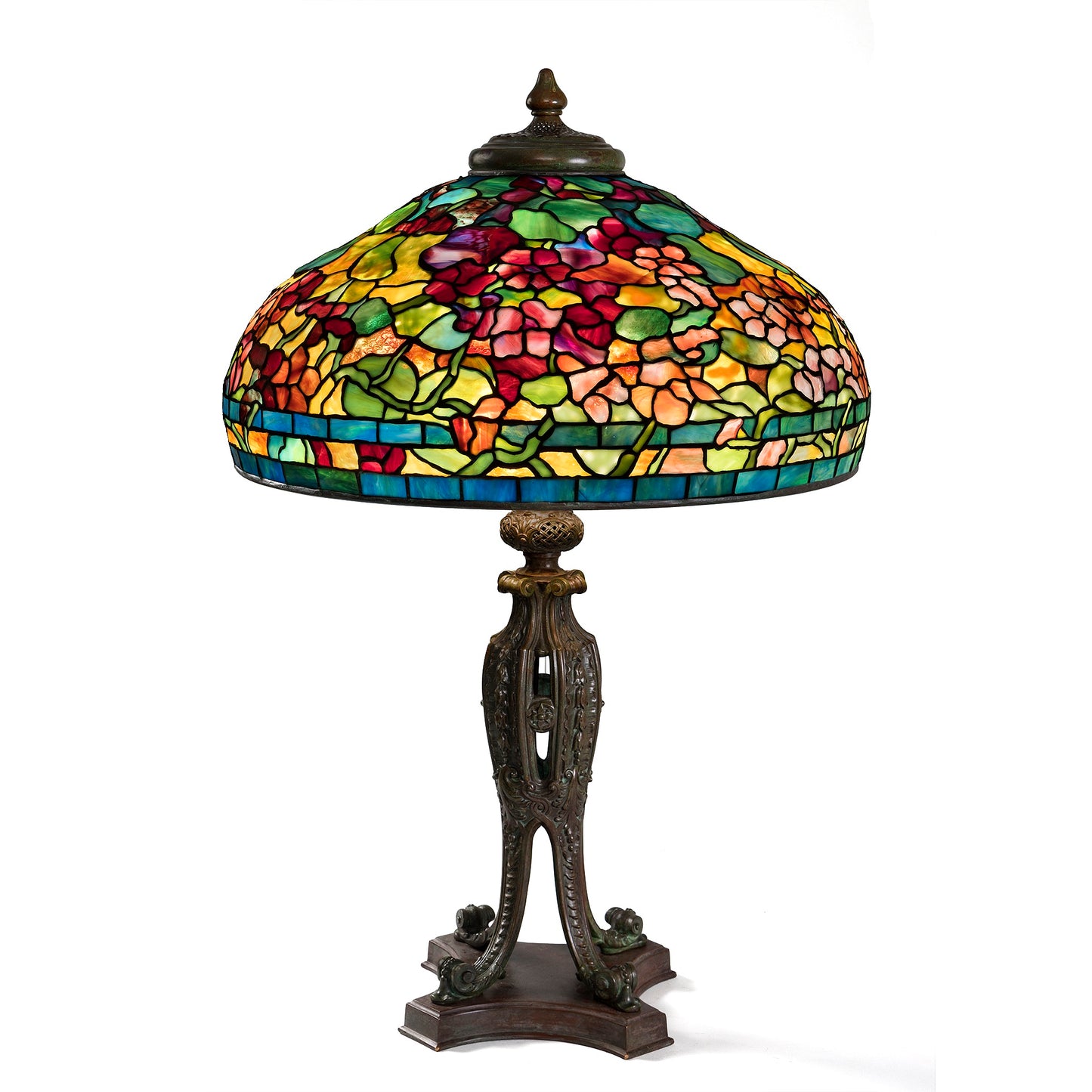 Macklowe Gallery Tiffany Studios New York "Nasturtium" Table Lamp