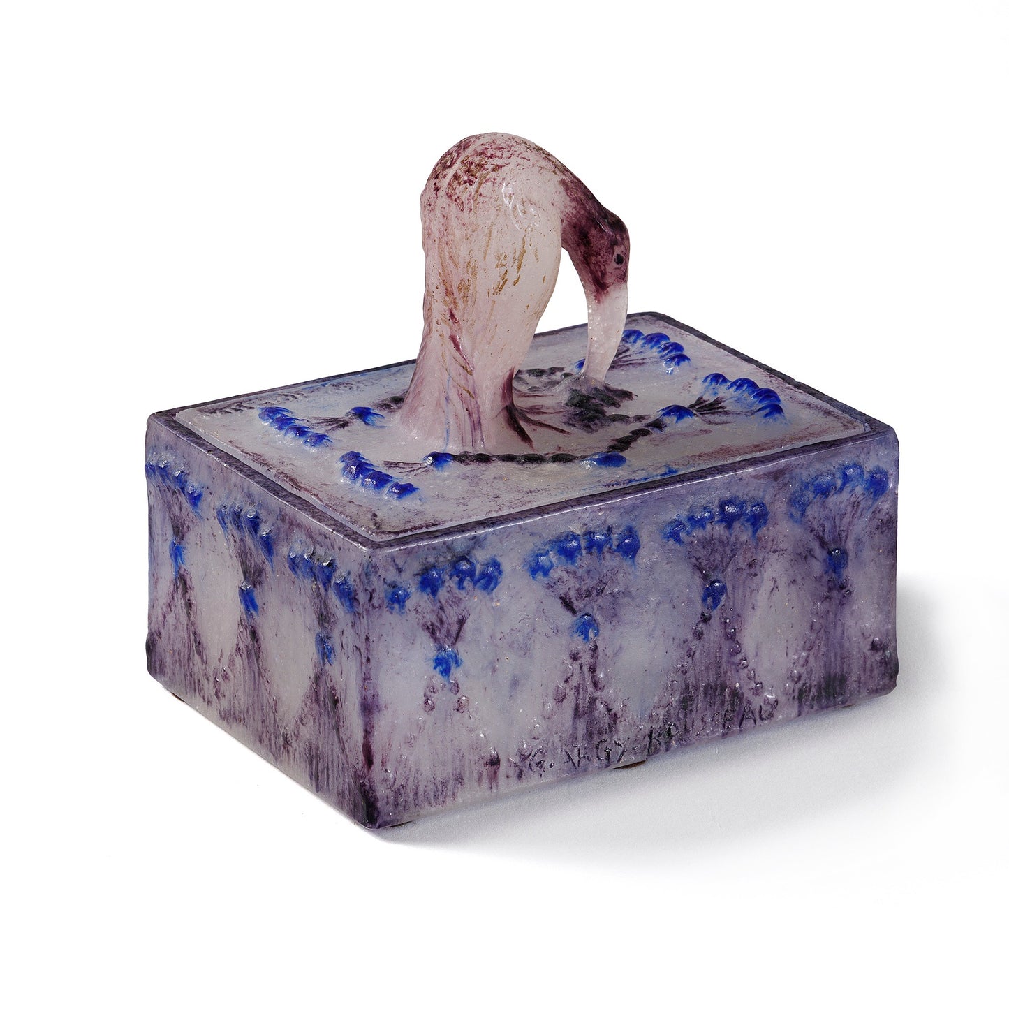 Macklowe Gallery Gabriel Argy-Rousseau “Ibis’ Cigarette Box
