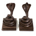 Macklowe Gallery Edgard Brandt Pair of "Cobra" Bookends