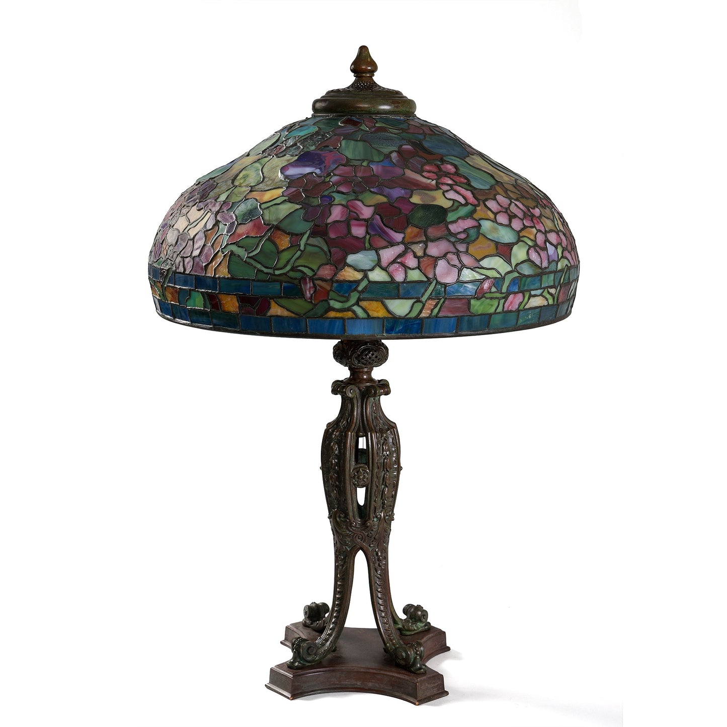 Macklowe Gallery Tiffany Studios New York "Nasturtium" Table Lamp