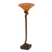 Macklowe Gallery Edgar Brandt and Daum “La Tentation” Table Lamp