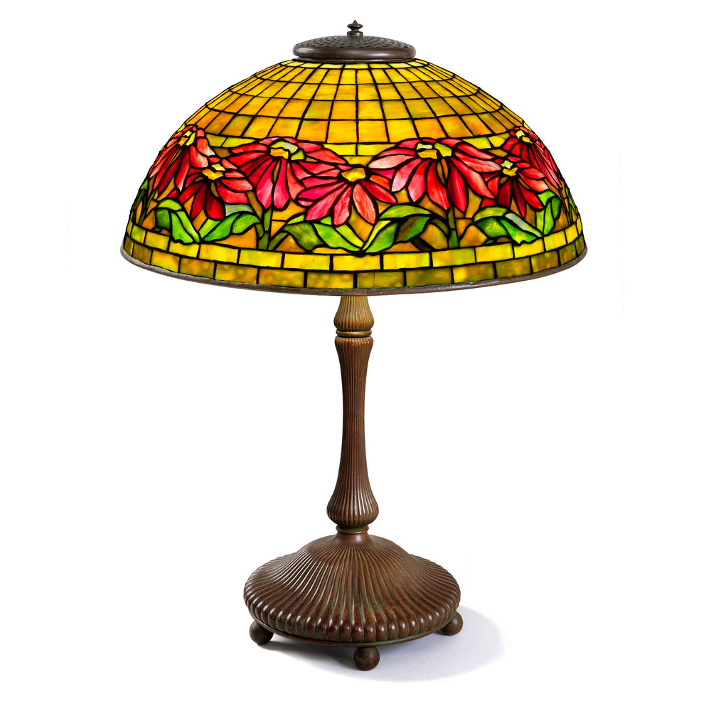 
                      
                        Macklowe Gallery Tiffany Studios New York "Poinsettia" Table Lamp
                      
                    