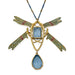 Macklowe Gallery René Lalique Four Damselflies Pendant Necklace