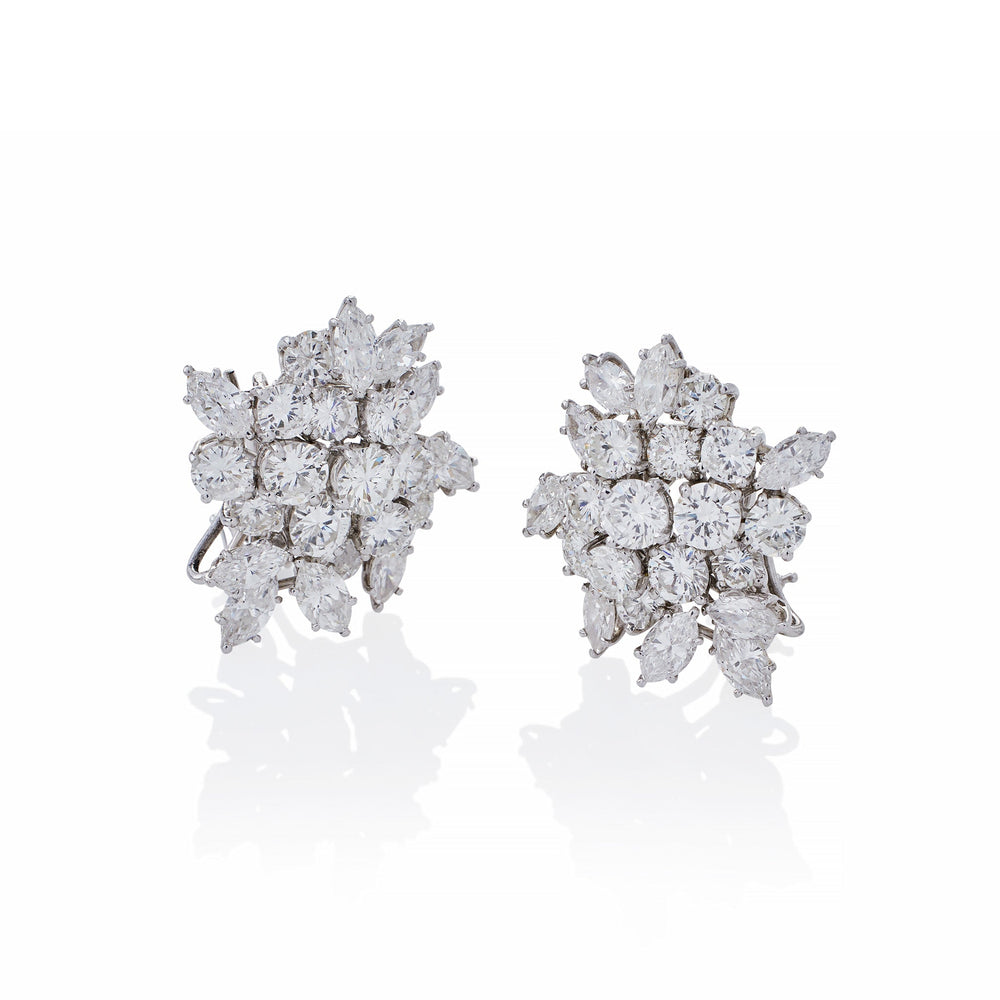 
                      
                        Macklowe Gallery Diamond Day/Night Cluster Pendant Earrings
                      
                    
