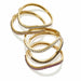 Macklowe Gallery Five Diamond and Gem-set Oscar Heyman Bangle Bracelets