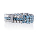 Macklowe Gallery Tiffany & Co French Aquamarine and Diamond Bracelet