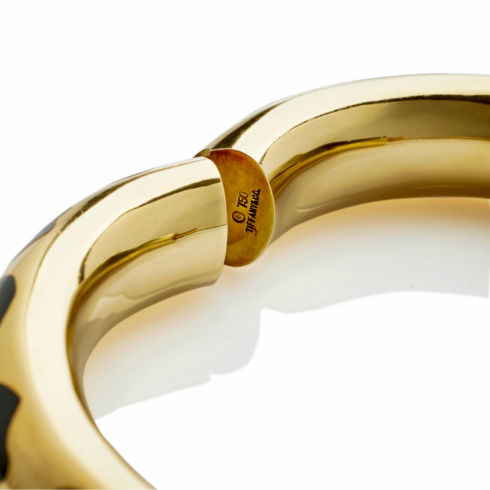 
                      
                        Macklowe Gallery Angela Cummings for Tiffany & Co. Black Jade Bangle Bracelet
                      
                    
