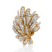 Macklowe Gallery Bulgari Gold and Diamond Bouquet Brooch 