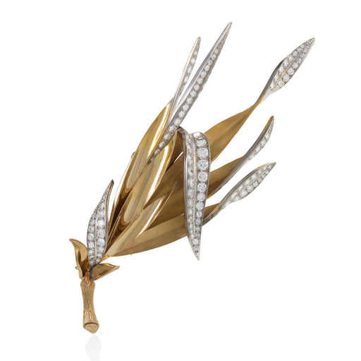 Macklowe Gallery Pierre Sterlé Paris Diamond Clip Brooch