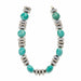 Macklowe Gallery Mauboussin Turquoise, Chalcedony and Diamond Necklace