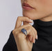 Macklowe Gallery Van Cleef & Arpels Paris No-Heat Burma Sapphire Ring