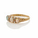 Macklowe Gallery English Precious Opal and Rose-cut Diamond Ring