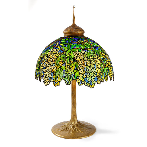 Macklowe Gallery Tiffany Studios New York "Laburnum" Table Lamp 