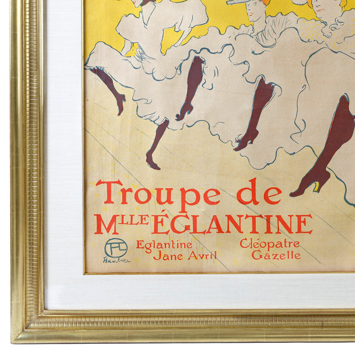 Macklowe Gallery Henri de Toulouse-Lautrec "La Troupe de Mademoiselle Églantine" Lithograph