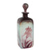 Macklowe Gallery Daum Nancy Wheel-Carved Iris Cameo Glass Bottle