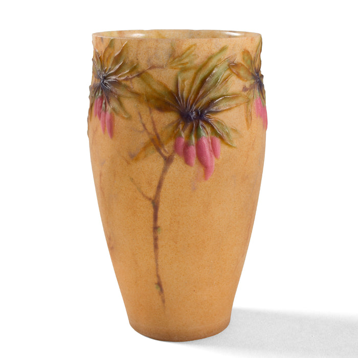 Gabriel Argy-Rousseau "Lyciet de Barbarie" Pâte de Verre Glass Vase